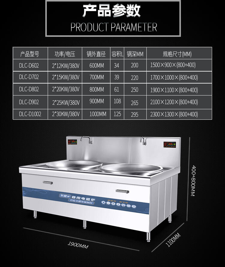 商用廚房新標桿 德力廚雙頭大鍋灶，破解大型食堂出餐效率難題